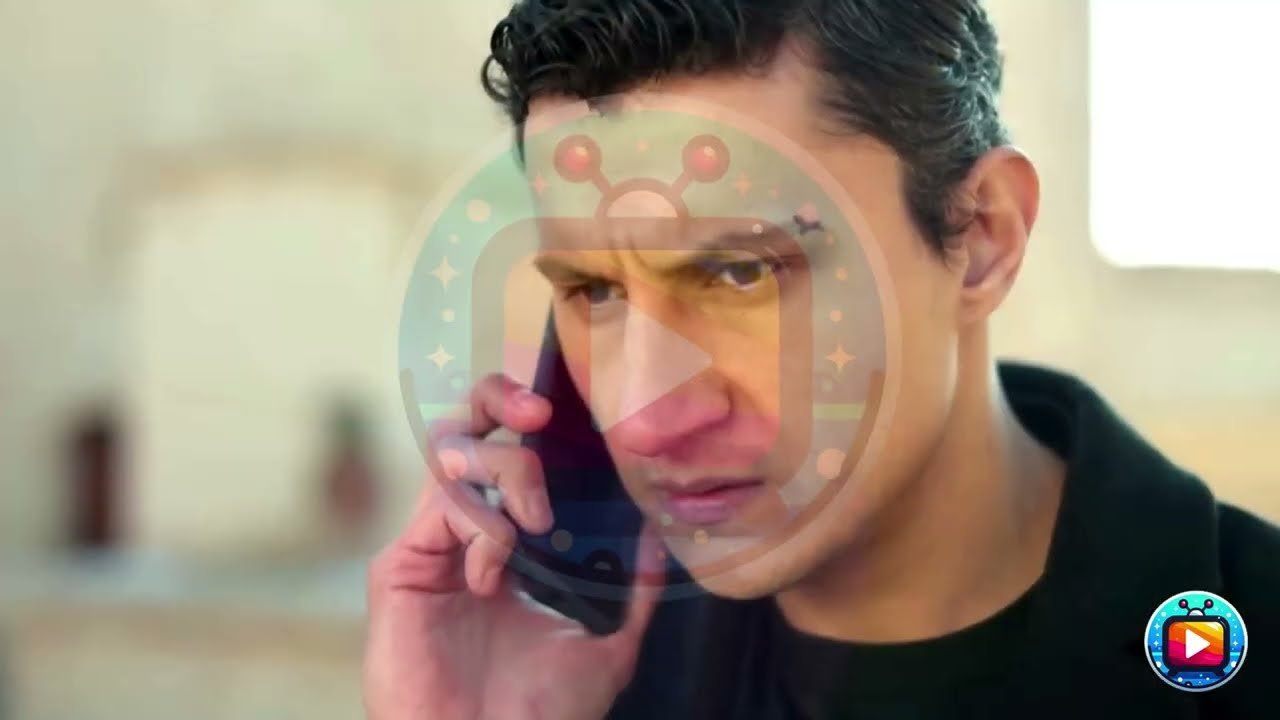 Primo piano di un giovane uomo con i capelli scuri e mossi che tiene un telefono accostato all'orecchio, la fronte corrugata, in una stanza chiara sfocata
