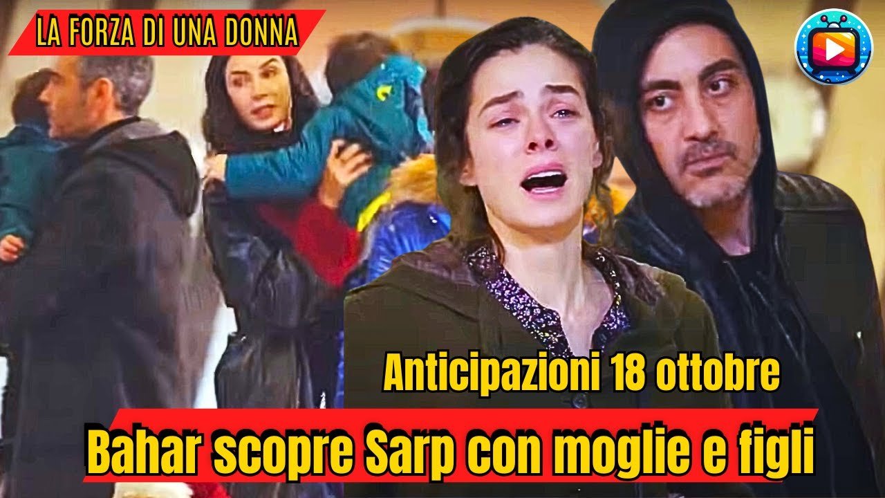 Una donna seduta nella hall di un albergo guarda davanti a sé, immobile