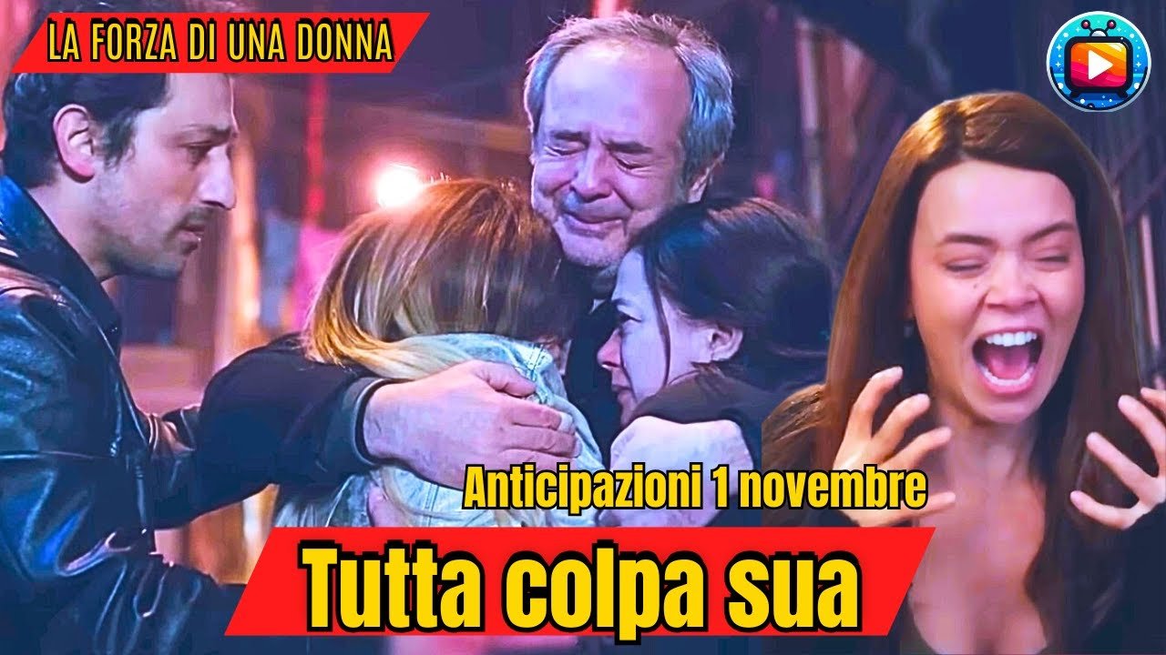 Una donna in cucina che abbassa lo sguardo mentre un uomo le parla alle spalle