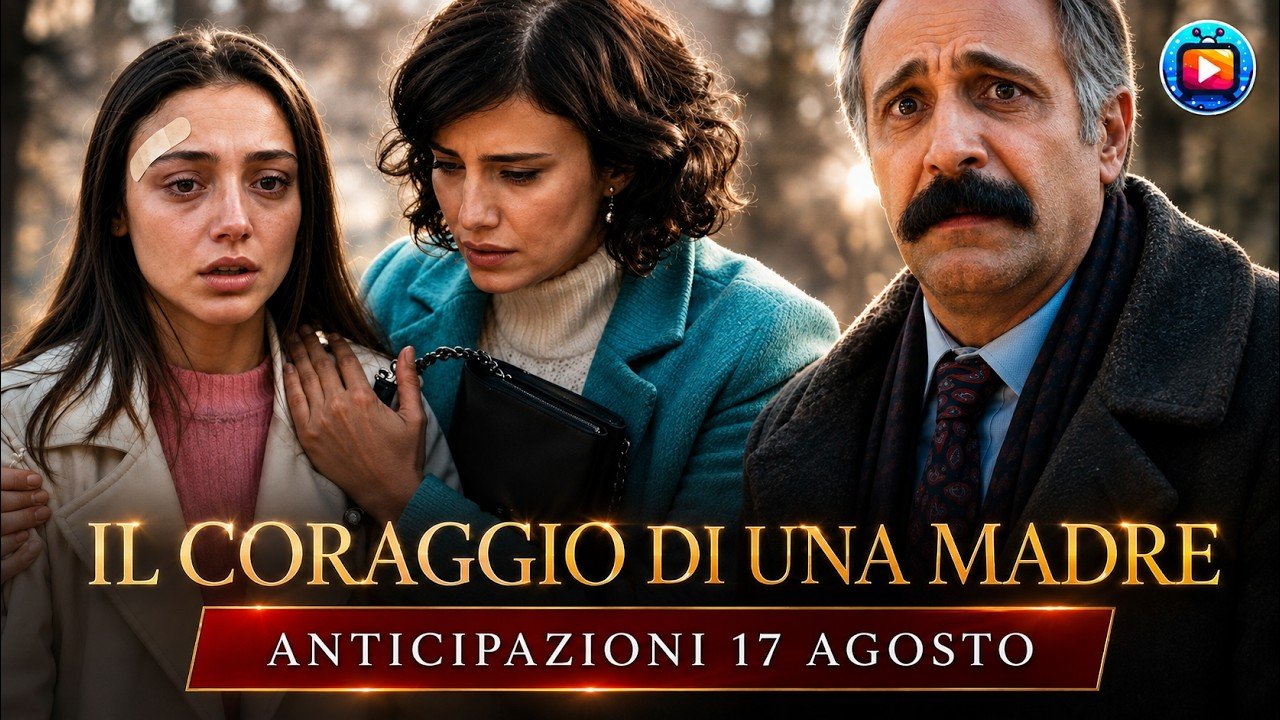 Defne con un cerotto sulla fronte e gli occhi lucidi, Melek che la sostiene per le spalle e Kenan sconvolto, in un parco al tramonto