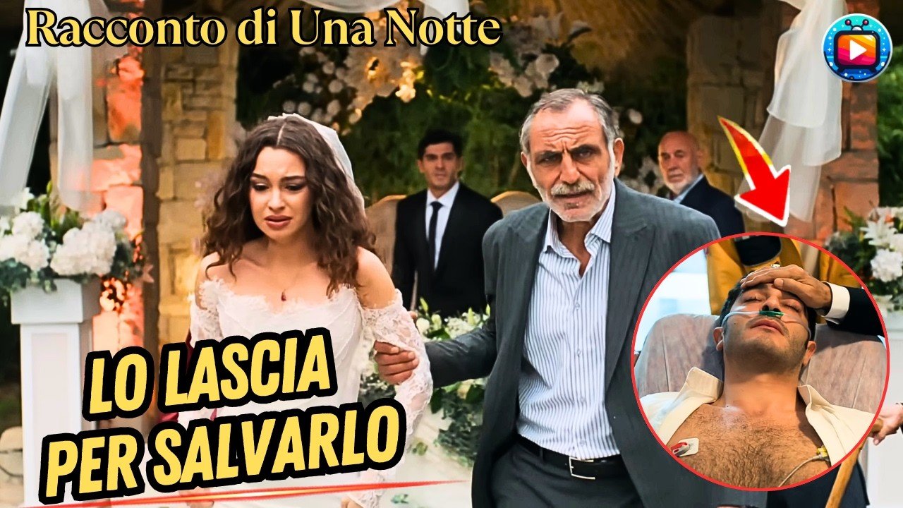 Canfeza in abito da sposa, in lacrime, viene portata via dall'altare fiorito dal padre Kursat; in un riquadro Mahir privo di sensi in un letto d'ospedale con l'ossigeno