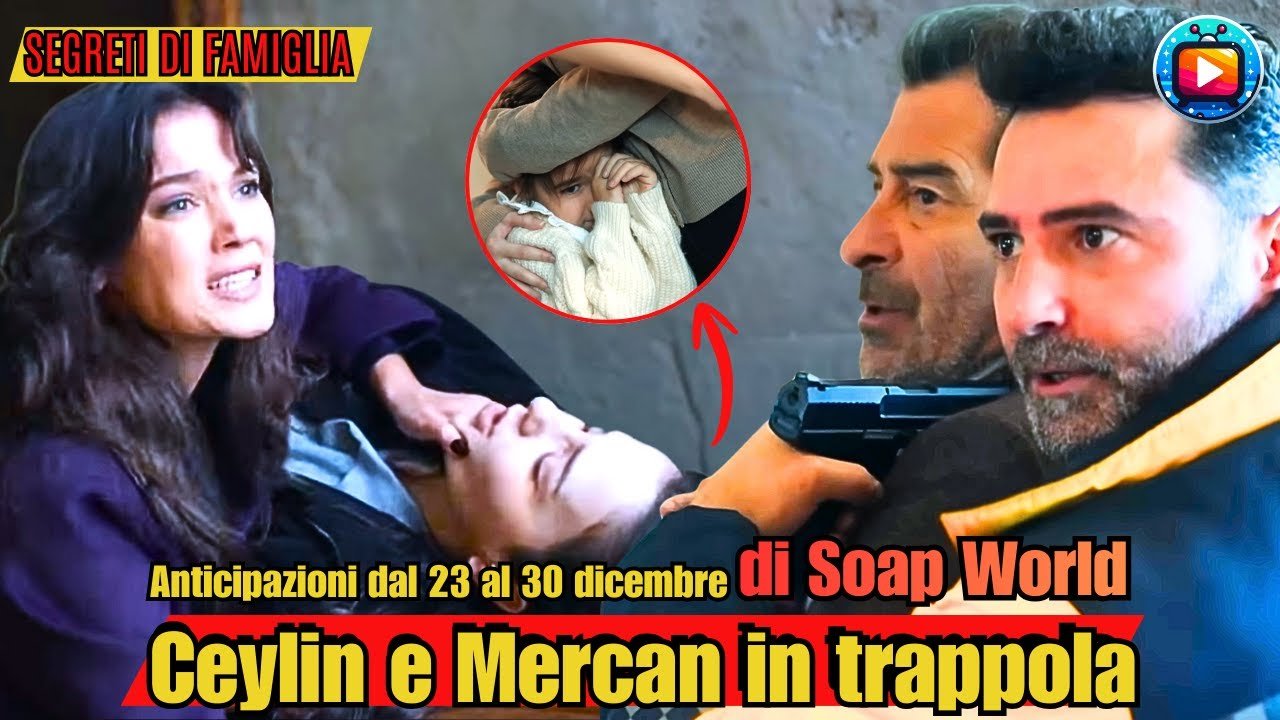 Ceylin inginocchiata a terra sorregge una donna svenuta e grida chiedendo aiuto; in un riquadro una donna stringe fra le braccia una bambina spaventata avvolta in una coperta; accanto, un uomo con la pistola tiene Yekta sotto tiro alla gola
